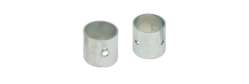 1764 Series Zinc Plated Steel Legs Sockets for 1-5/8" O.D. Tubing or 1-1/4" I.P.S. Pipe