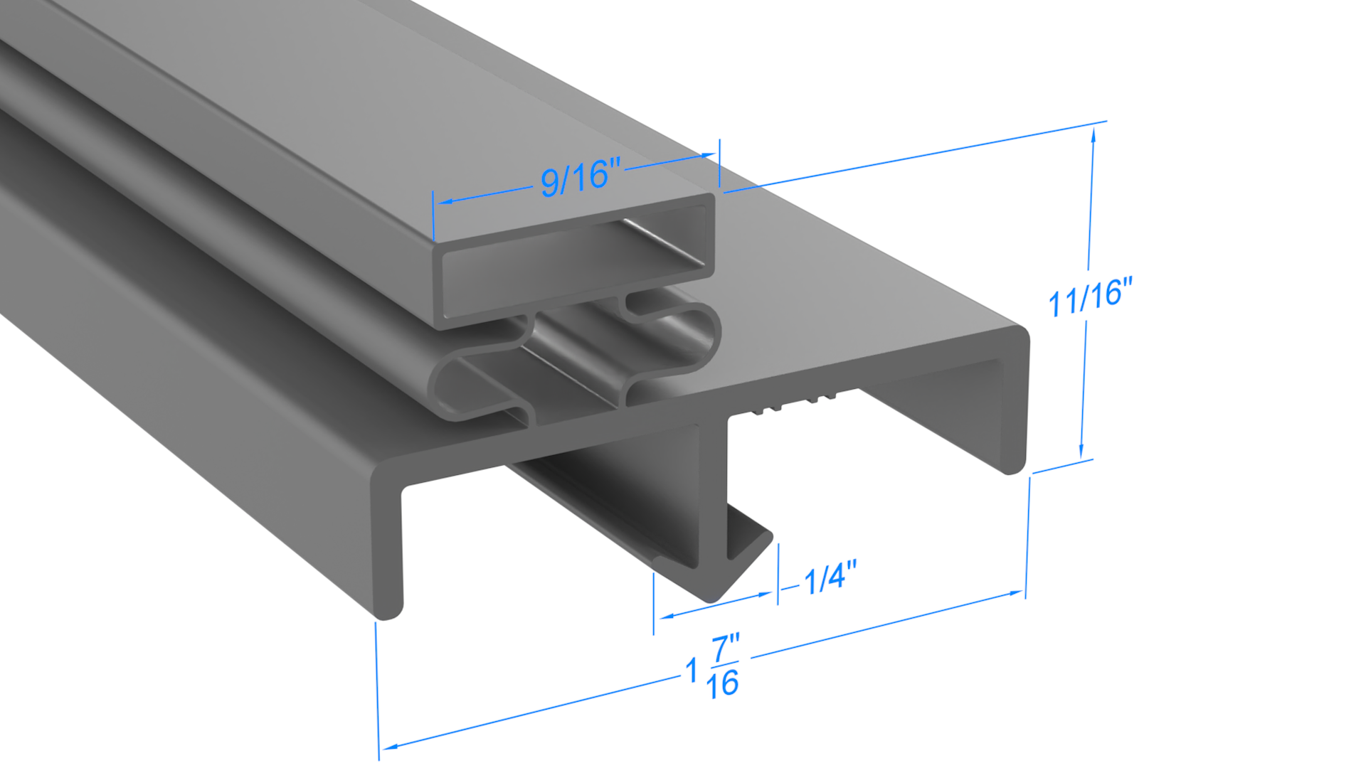 Victory ACRS1DS Door Gasket Part - Size 25-3/8 x 53-1/2 Compatible with Victory 50582903