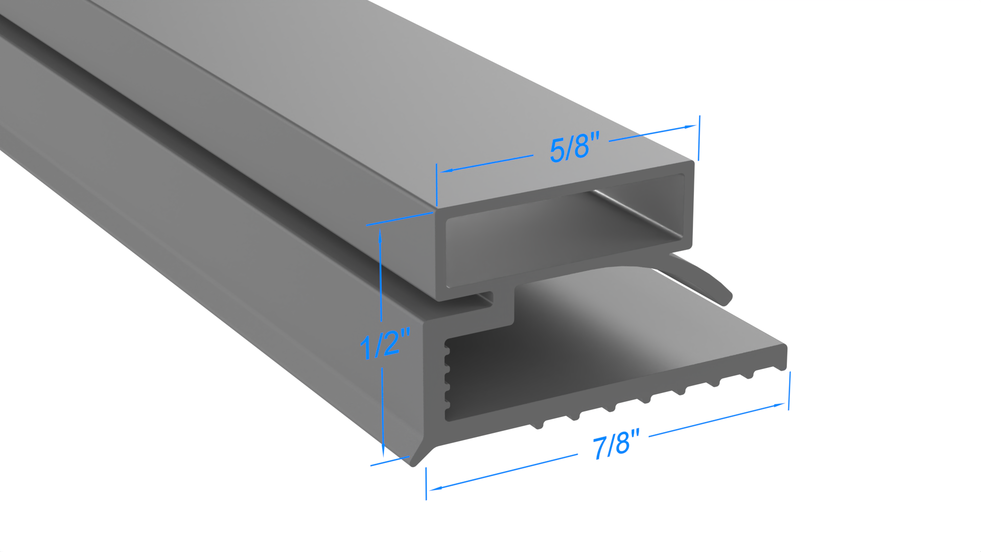 Carter Hoffman 17020-2232 Door Gasket - Size 49-3/8 x 13-1/4