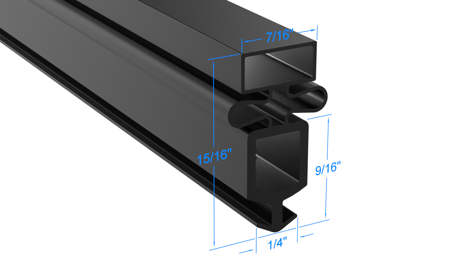 True 810862 Door Gasket - Size 25-1/8 x 54-1/8 Compatible with True Mfg 810862