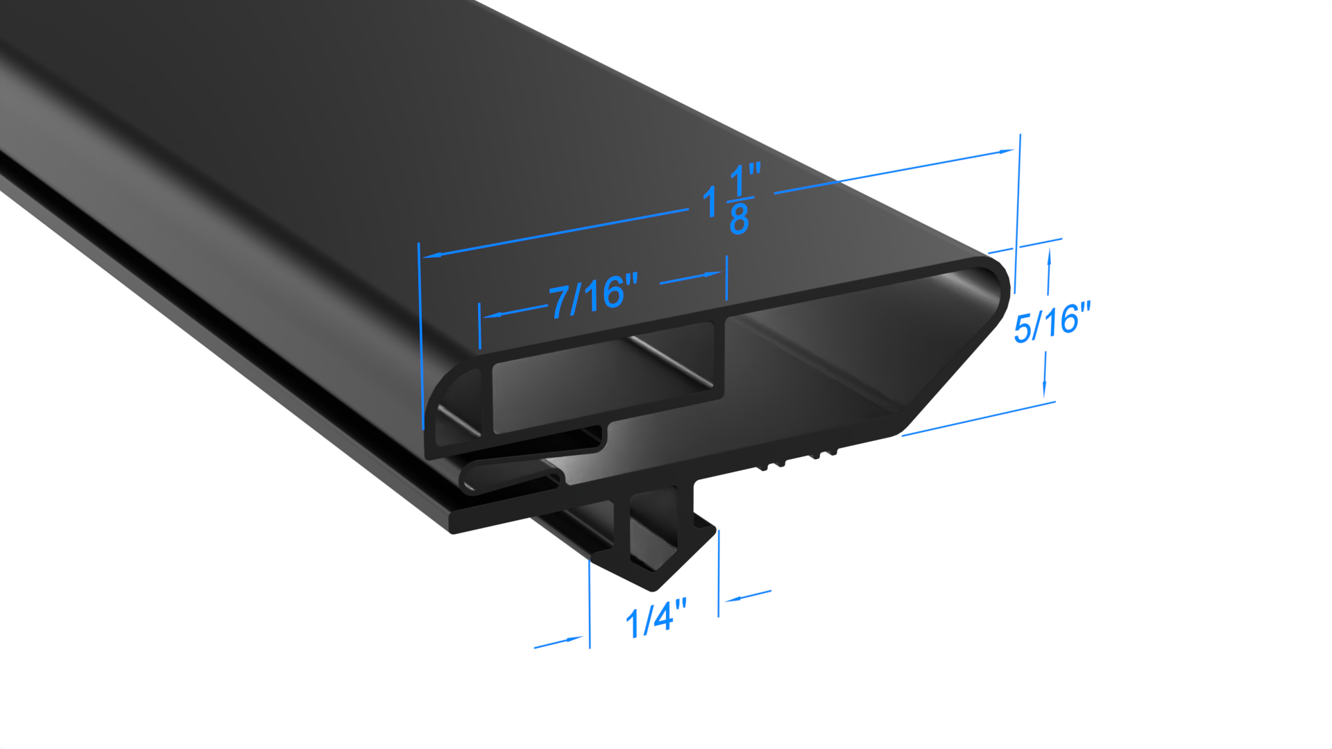 Anthony 26 x 70 3/4 Door Gasket - Size 26 x 70-3/4 Compatible with Anthony 26-1-4x24-1-2