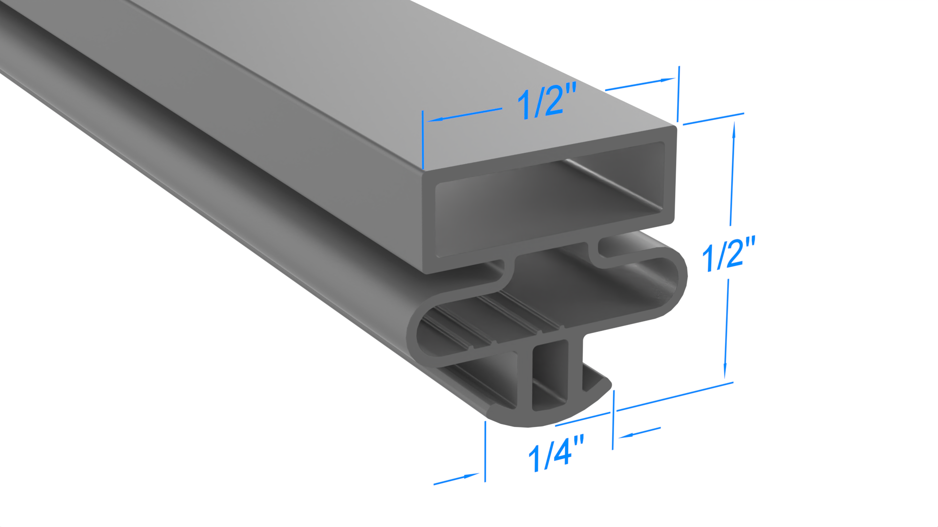 Leer 149-0007 Door Gasket - Size 47 x 27 Compatible with Leer 149-0007