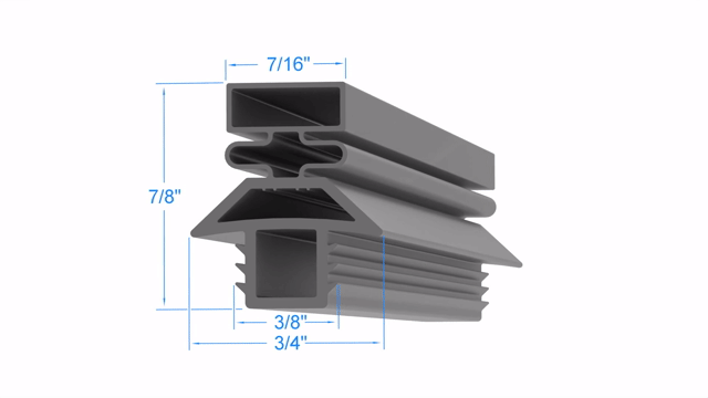 Traulsen URS48DT Door Gasket Part - Size 8-1/2 x 23-5/8 Compatible with Traulsen 341-36850-00