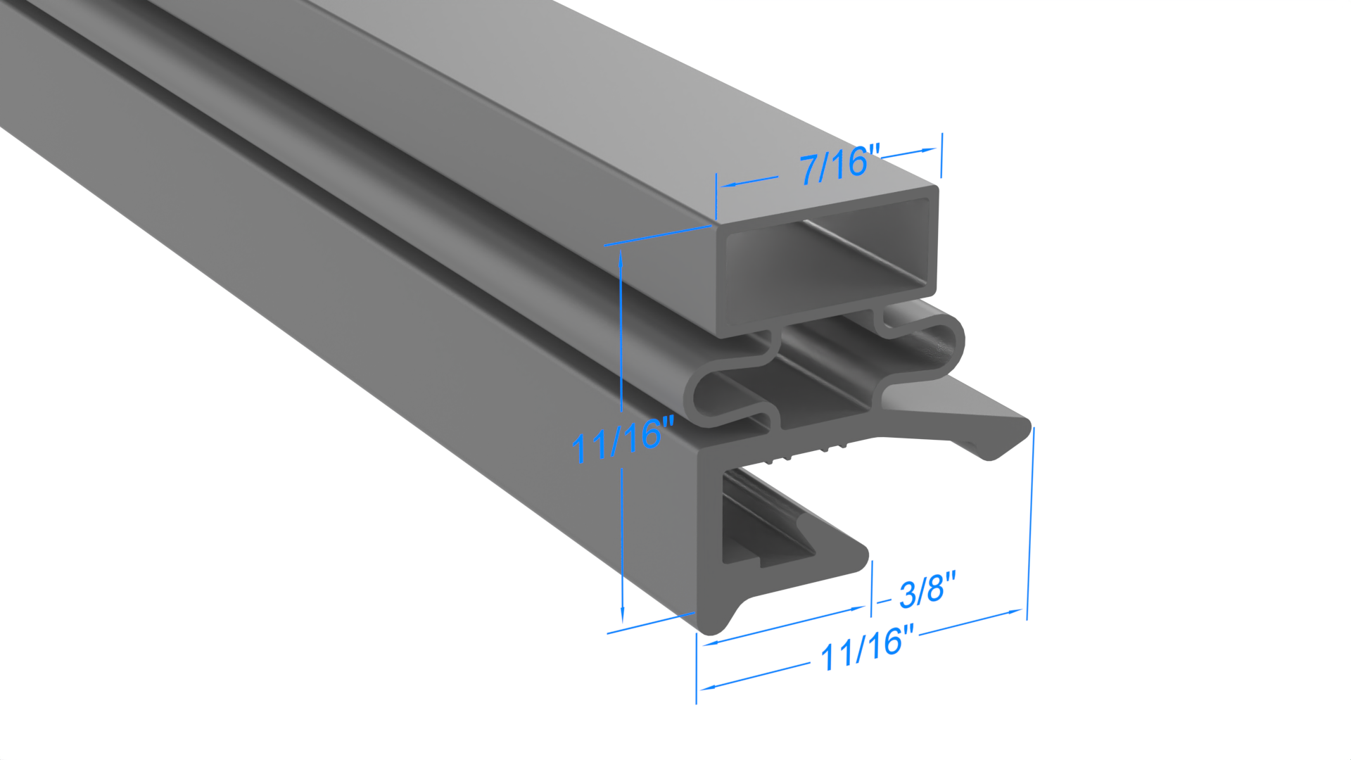 Hobart DA3 Door Gasket Part - Size 24-1/2 x 29-5/8 Compatible with Hobart 280984-2