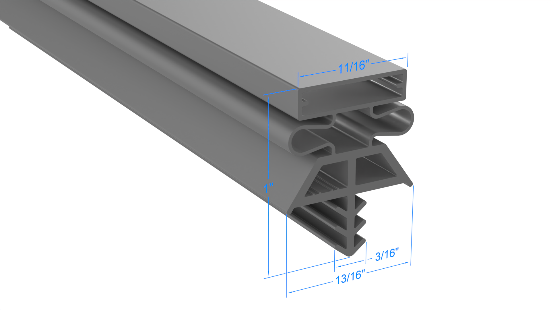 Kolpak 32 x 78 Door Gasket - Size 32 x 78 Compatible with Kolpak 29-7-8x58-3-8
