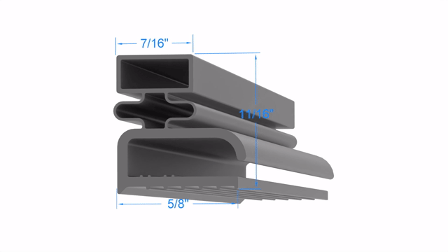Delfield V18572 Door Gasket Part - Size 15-1/4 x 20-5/8 Compatible with Delfield 170-2001