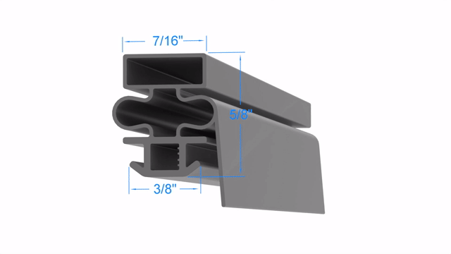 Blue Air BAUF1 Door Gasket Part - Size 25-3/4 x 26