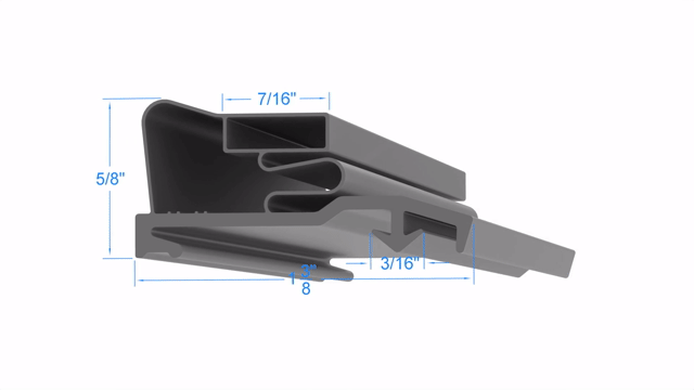 Schott Gemtron 3M-0016-047 Door Gasket - Size 23-5/16 x 67-13/16 Compatible with Schott Gemtron 3M-0016-047