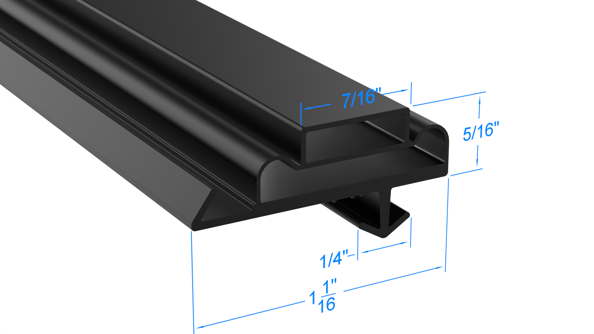 Anthony 27 1/4 x 70 Door Gasket - Size 27-1/4 x 70 Compatible with Anthony 54-1-4x80-7-8