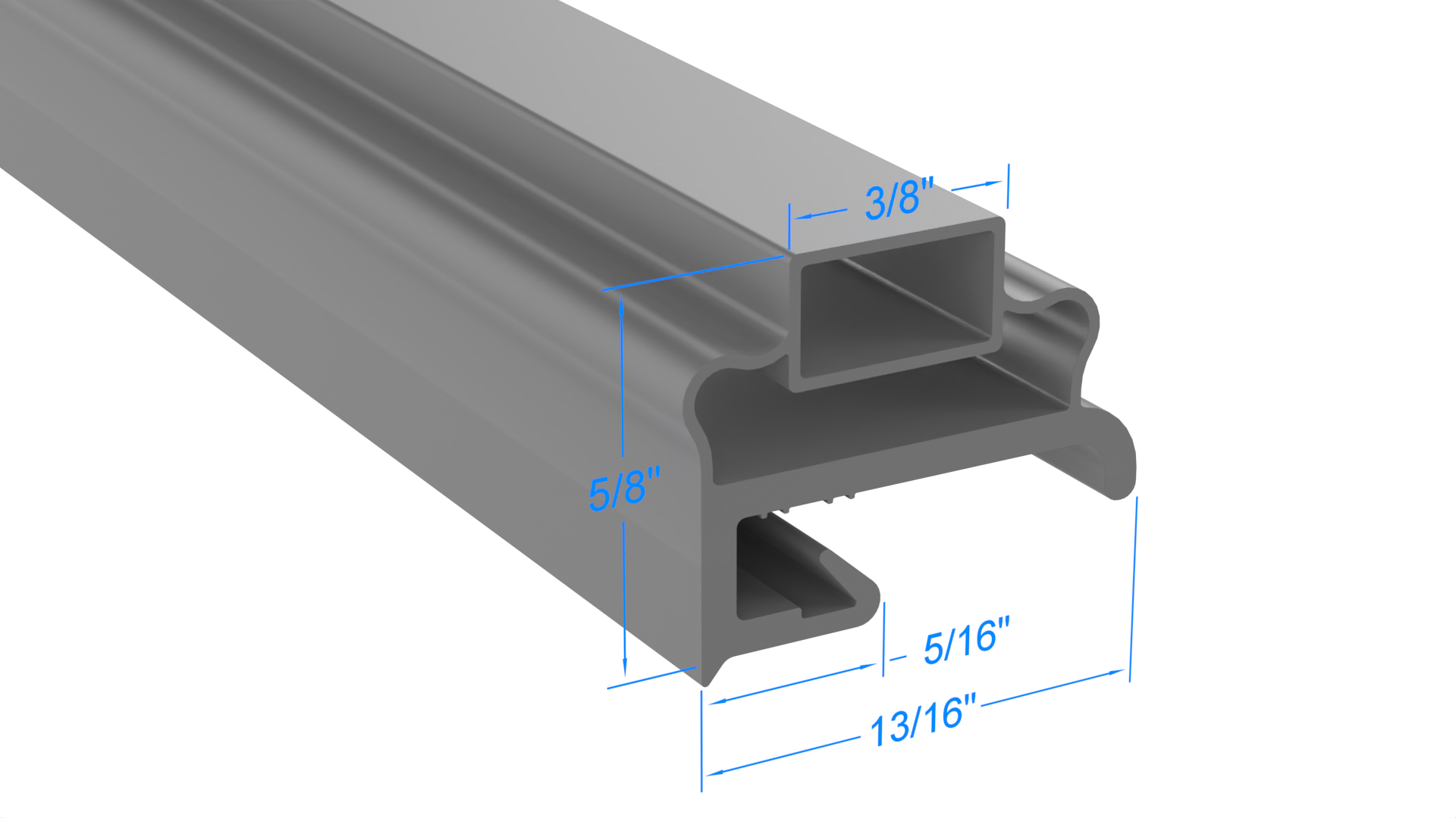 Delfield V18666 Door Gasket Part - Size 20-1/2 x 21-9/16 Compatible with Delfield 1702003