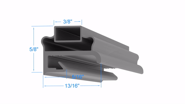 Delfield V18324 Door Gasket Part - Size 20-1/2 x 21-9/16 Compatible with Delfield 1702003