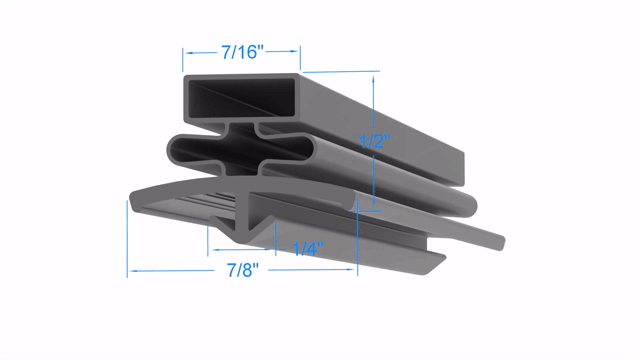 Perlick 21 x 28 3/4 Door Gasket - Size 21 x 28-3/4 Compatible with Perlick 31-1-2x73-1-2