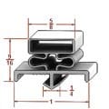 Delfield 1701065 Door Gasket - Size 24-3/16 x 7-3/8