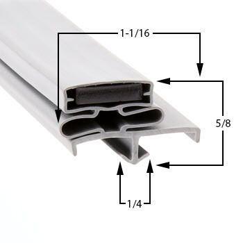 McCall KF2C Door Gasket Part - Size 22-7/8 x 29-3/4 Compatible with McCall MCC605