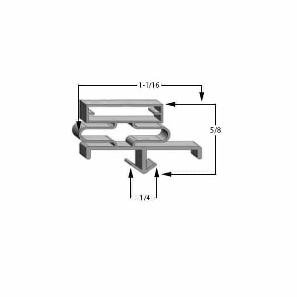 Beverage-Air 703-963D-06 Door Gasket - Size 31 x 23-1/8 Compatible with Beverage-Air 703-963D-06