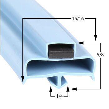 Delfield 20 3/4 x 24 3/4 Door Gasket - Size 20-3/4 x 24-3/4